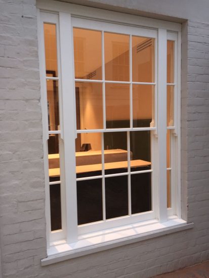 Fort Security Triple Sash Window Installed